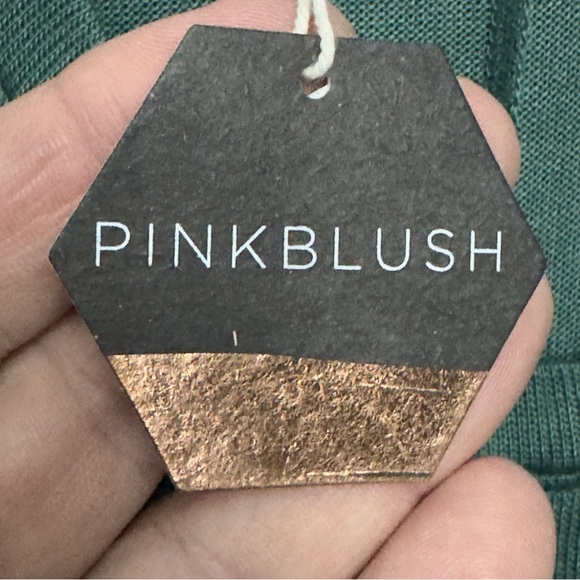 Pinkblush Double Zero Sage Green Sleeveless Tank Mini Dress Size L - Picture 3 of 7